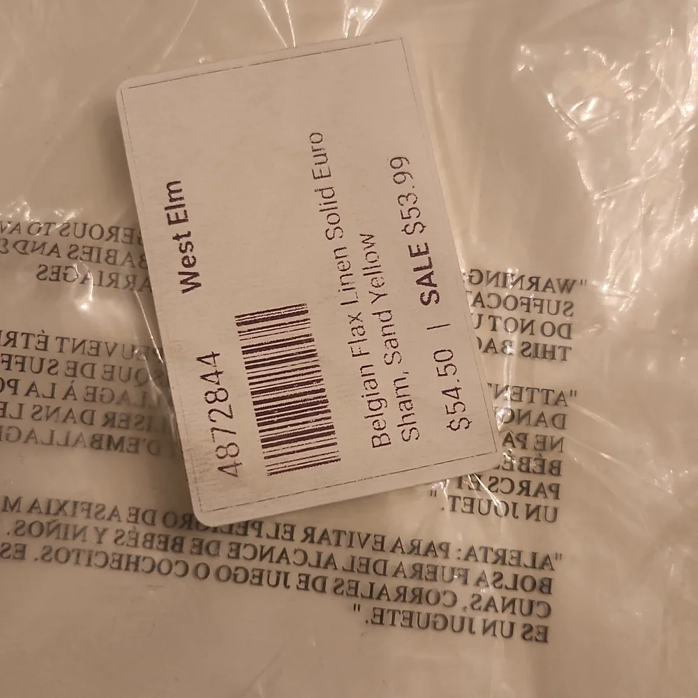 west elm pillow sham